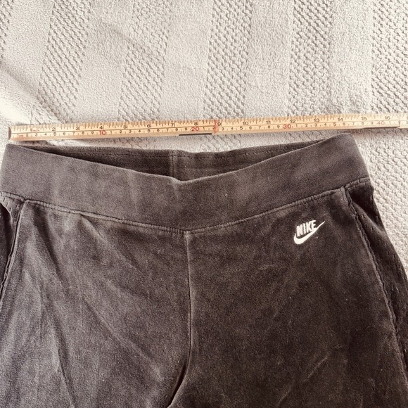 Vintage Y2K - Nike Women's Small (4-6) Velour Brown Full Zip Track Suit Set - Picture 14 of 16